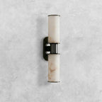 Harlin Alabaster 2-Light Wall Sconce