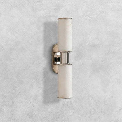 Harlin Alabaster 2-Light Wall Sconce