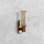 Harlin Alabaster Modern Wall Sconce