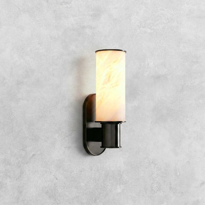 Harlin Alabaster Modern Wall Sconce