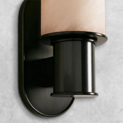Harlin Alabaster Modern Wall Sconce