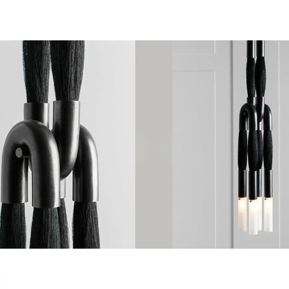 Horsehair Pendant Light