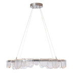 Circular Glass Chandelier