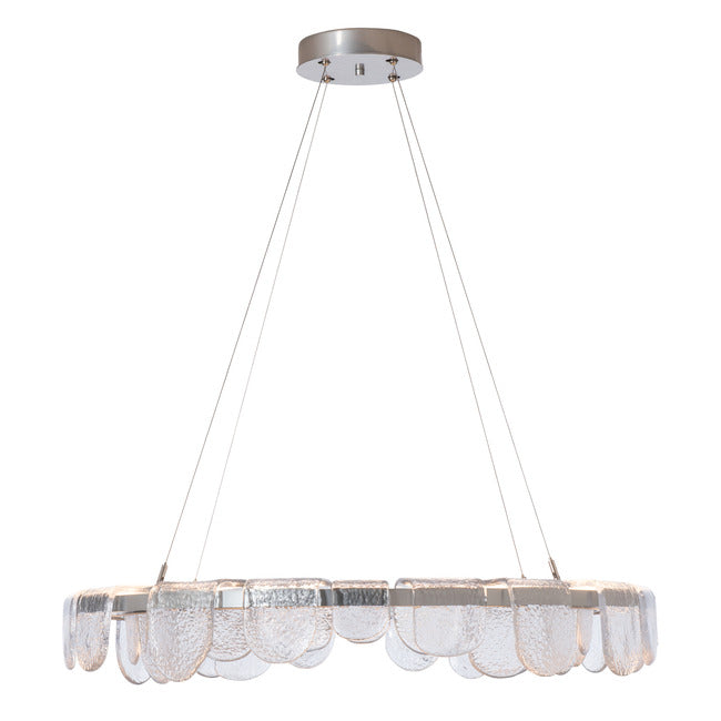 Circular Glass Chandelier