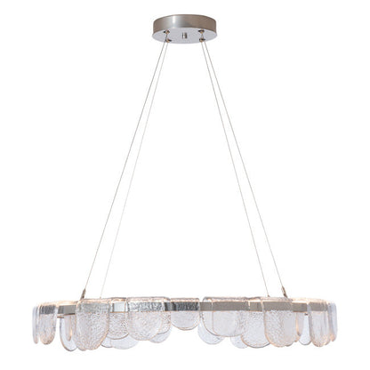 Circular Glass Chandelier