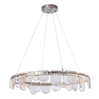 Circular Glass Chandelier
