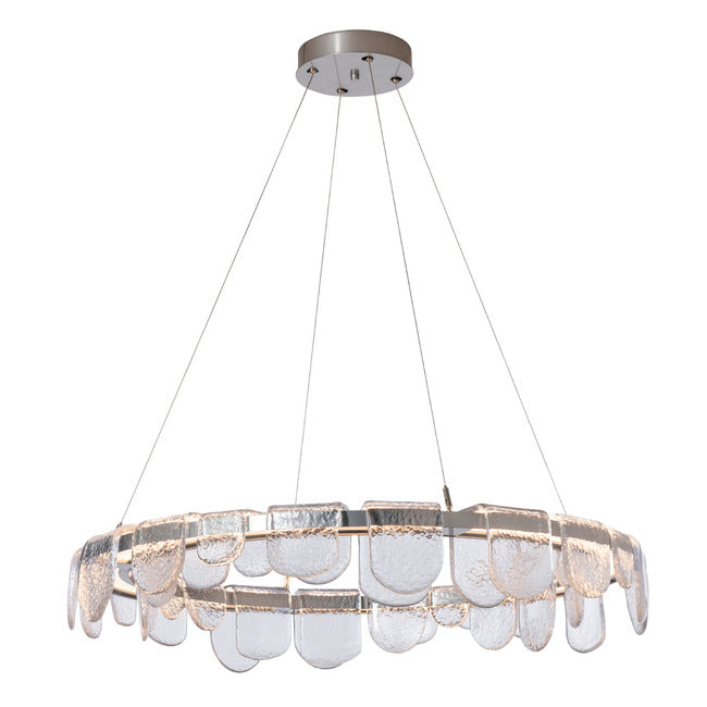 Circular Glass Chandelier