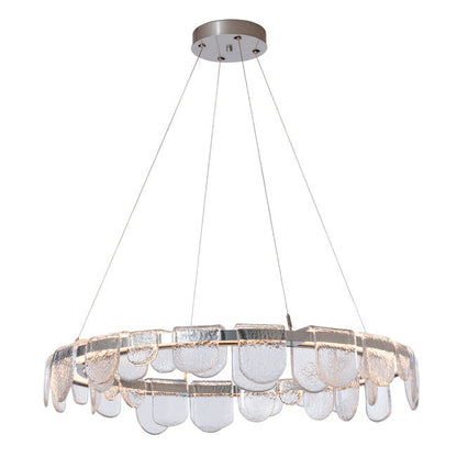 Circular Glass Chandelier