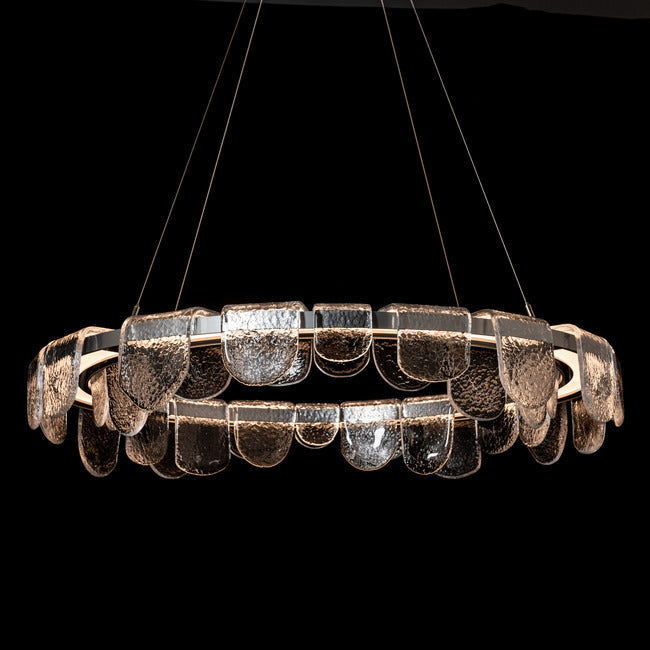Circular Glass Chandelier