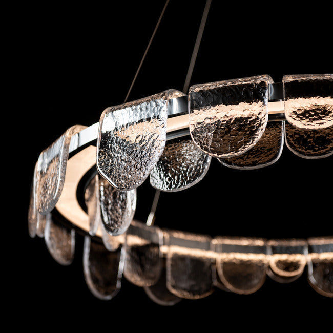Circular Glass Chandelier