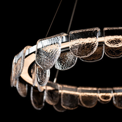 Circular Glass Chandelier