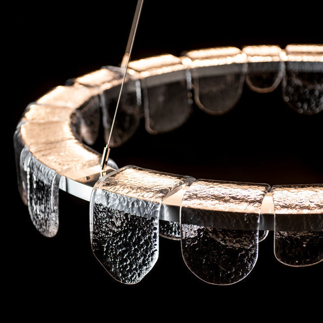 Circular Glass Chandelier