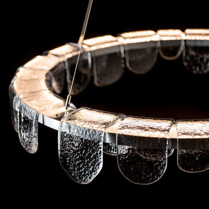 Circular Glass Chandelier