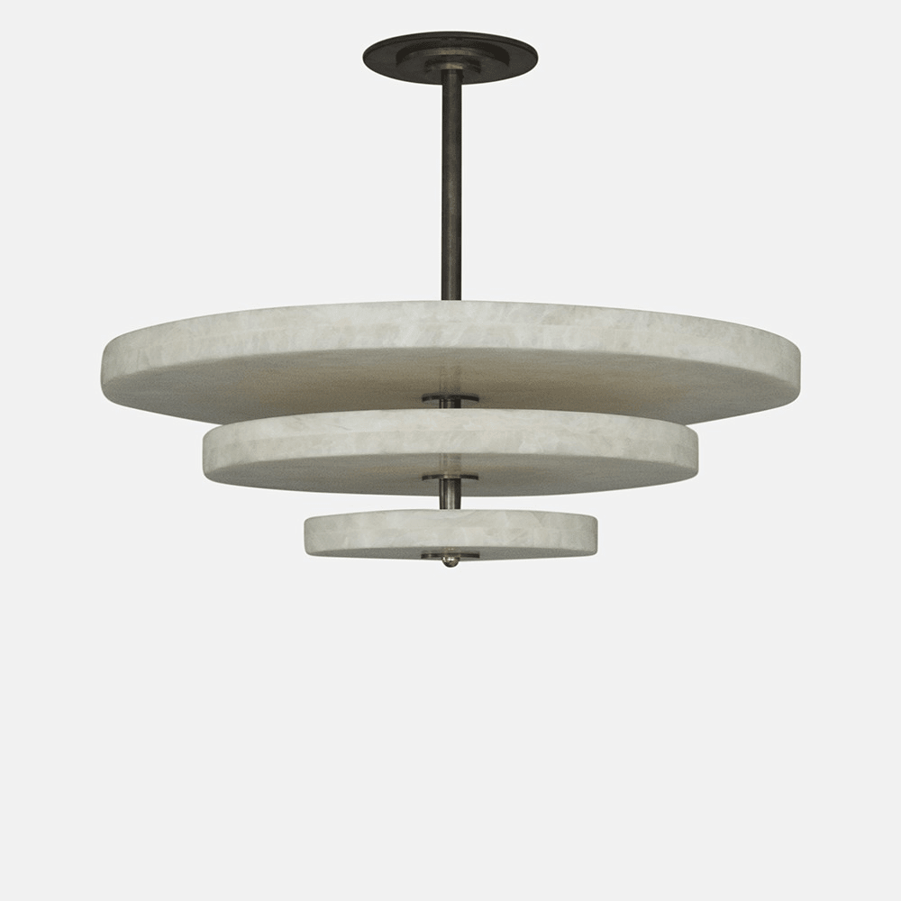 Ice Queen Alabaster Chandelier