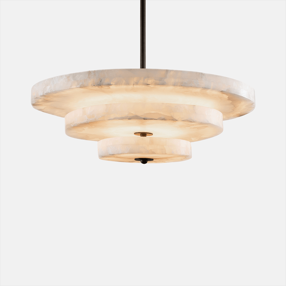 Ice Queen Alabaster Chandelier