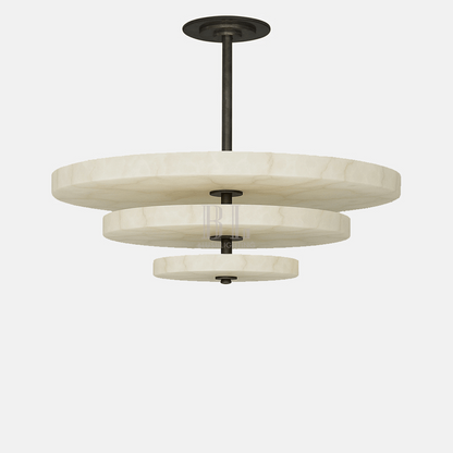 Ice Queen Alabaster Chandelier