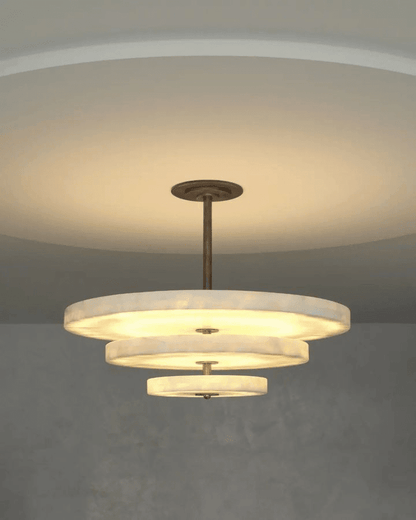 Ice Queen Alabaster Chandelier