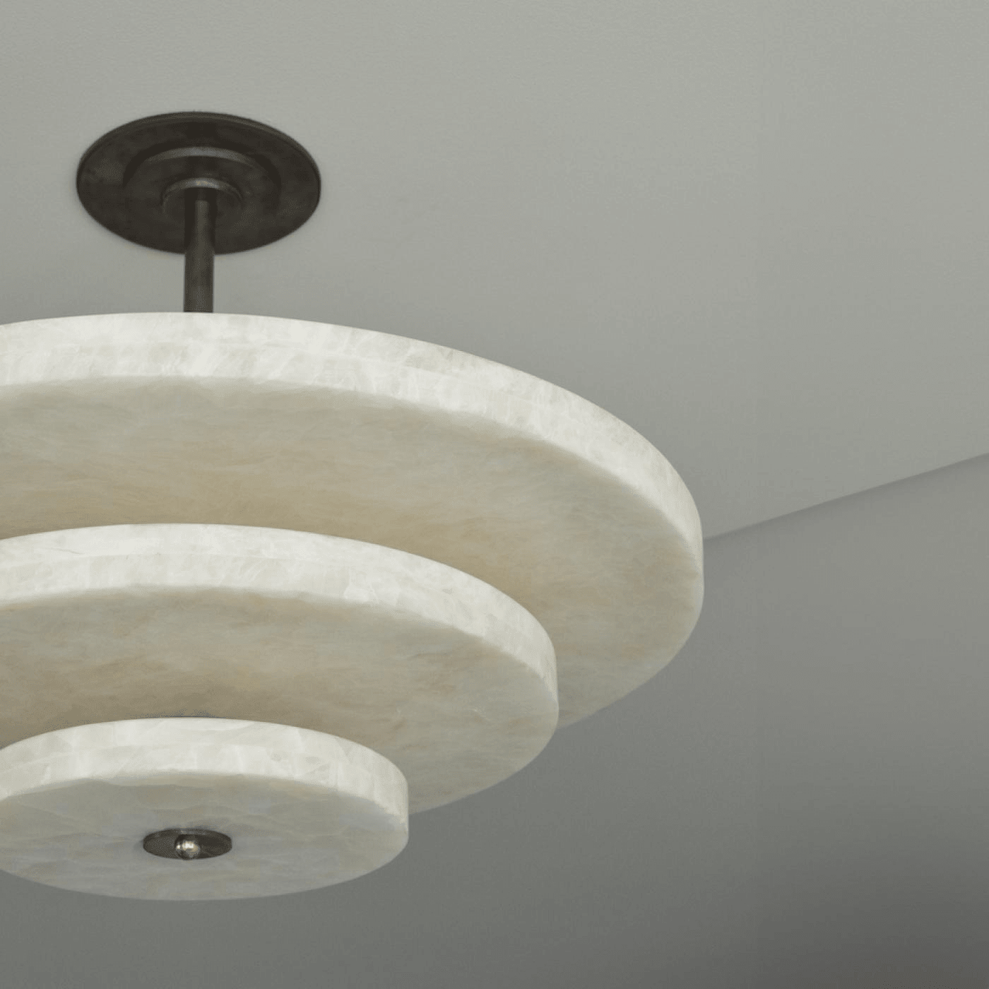 Ice Queen Alabaster Chandelier