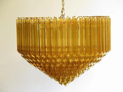 Murano Glass Chandelier – Amber