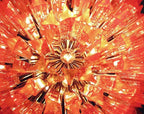 Murano Glass Chandelier - Pink