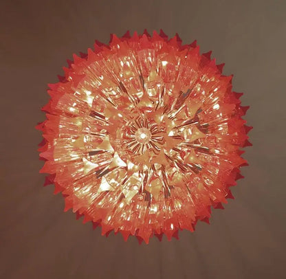 Murano Glass Chandelier – Pink