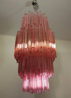Murano Glass Chandelier – Pink