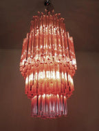 Murano Glass Chandelier – Pink