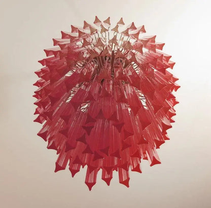 Murano Glass Chandelier – Pink