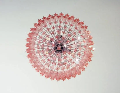 Murano Glass Chandelier – Pink