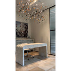 Rainfall Glass Gem Stone Chandelier