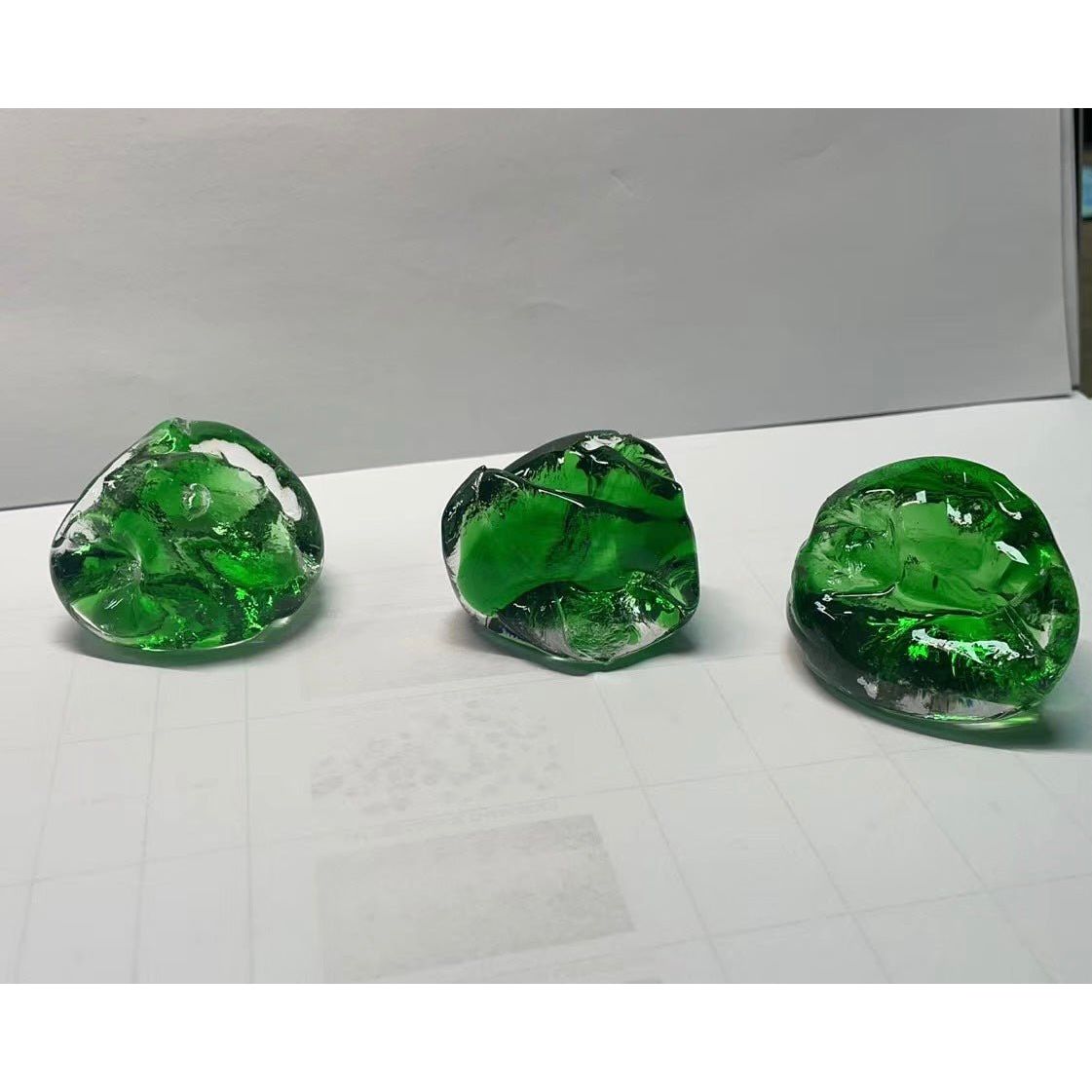 Rainfall Glass Gem Stone Chandelier