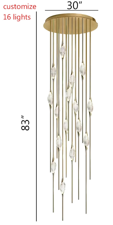 Pezeo Crystal Chandelier