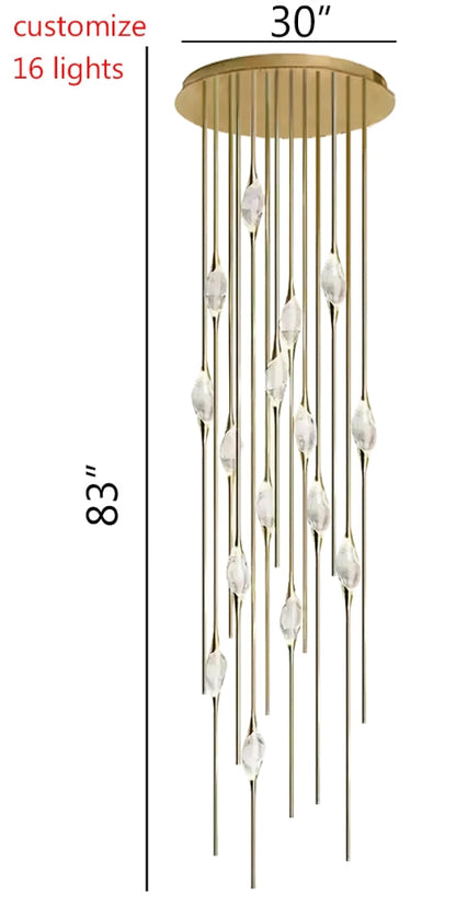 Pezeo Crystal Chandelier