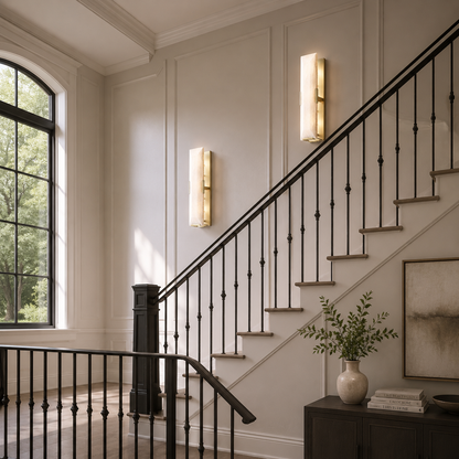 Hadilor Calcite Linear Sconce