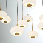 Lanterns Glass 31 Light Round LED Chandelier