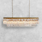 Leyland Tiered Rectangular Chandelier