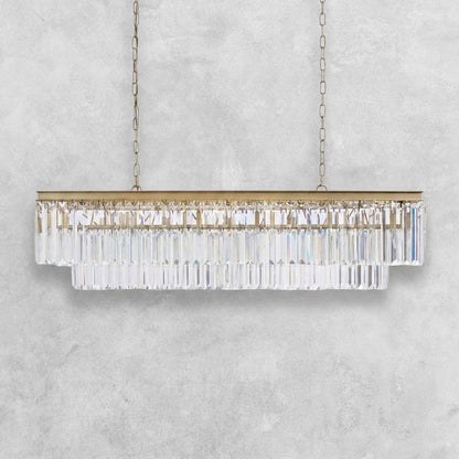 Leyland Tiered Rectangular Chandelier