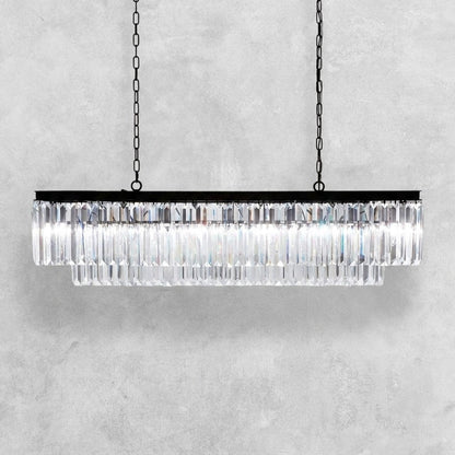 Leyland Tiered Rectangular Chandelier