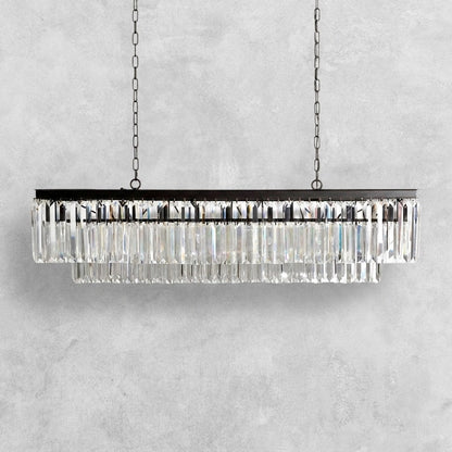 Leyland Tiered Rectangular Chandelier