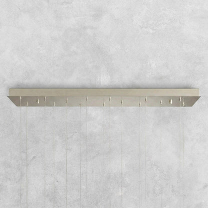 Maeva Rectangular Chandelier 15/30 Light