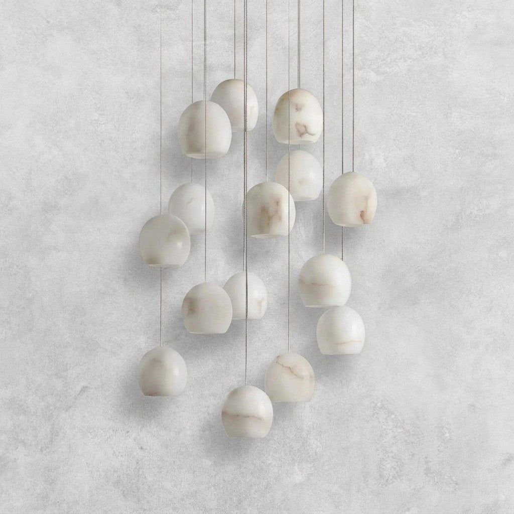 Maeva Round Chandelier 3/7/15/36 Light