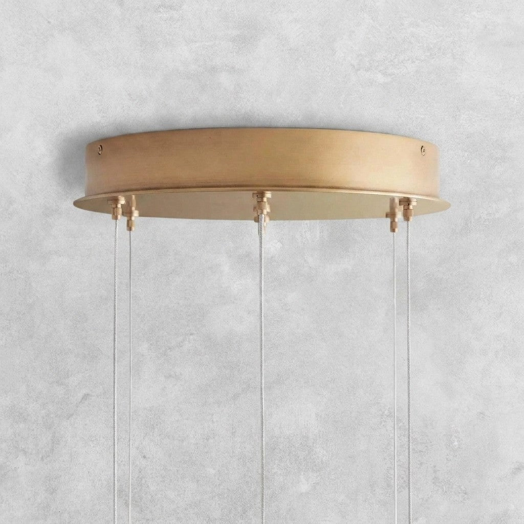 Maeva Round Chandelier 3/7/15/36 Light