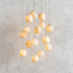 Maeva Round Chandelier 3/7/15/36 Light