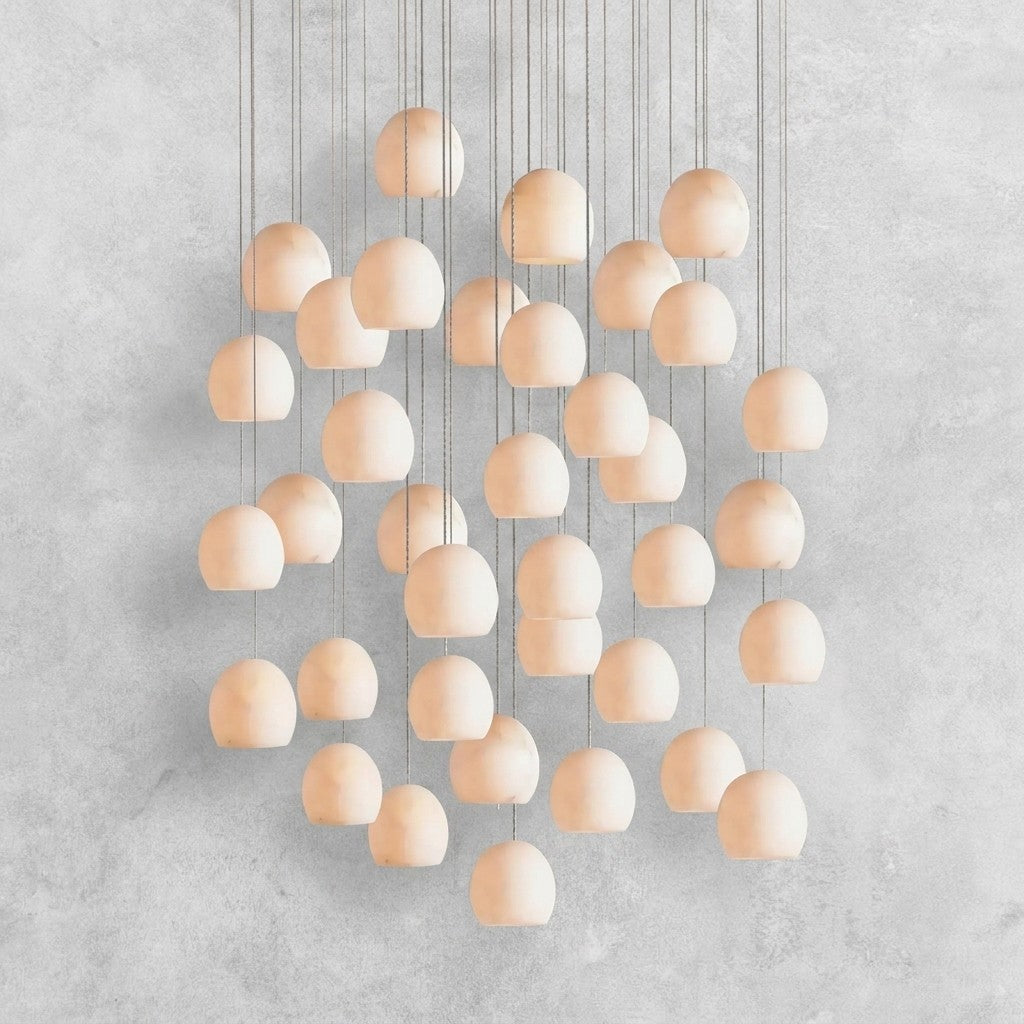 Maeva Round Chandelier 3/7/15/36 Light