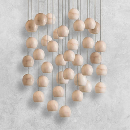 Maeva Round Chandelier 3/7/15/36 Light