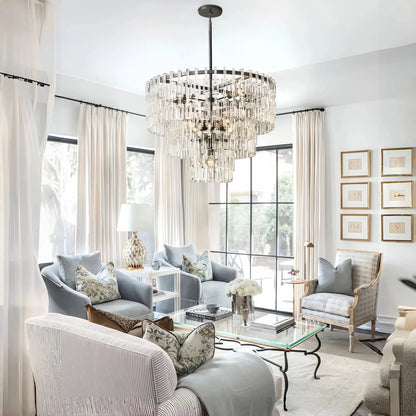 Aurelia Multi-Tier Round Chandelier 36″ 48″ 60″