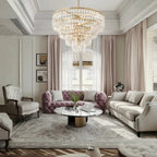Aurelia Multi-Tier Round Chandelier 36″ 48″ 60″