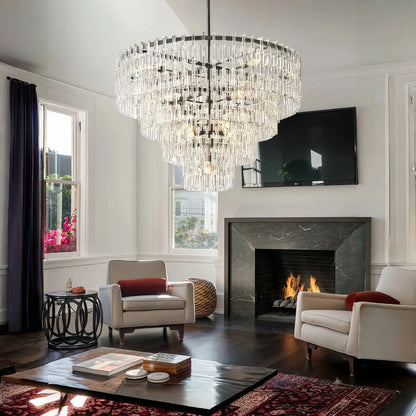 Aurelia Multi-Tier Round Chandelier 36″ 48″ 60″