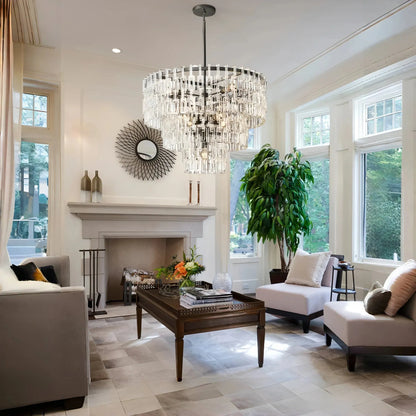 Aurelia Multi-Tier Round Chandelier 36″ 48″ 60″