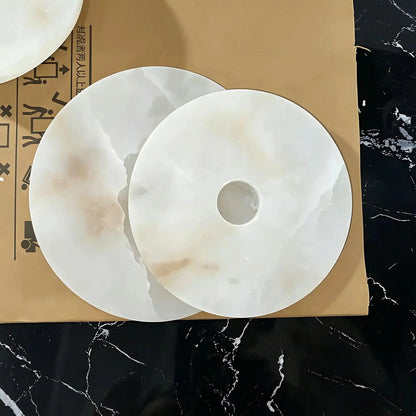 Median Alabaster Flush mount - 2 Surface